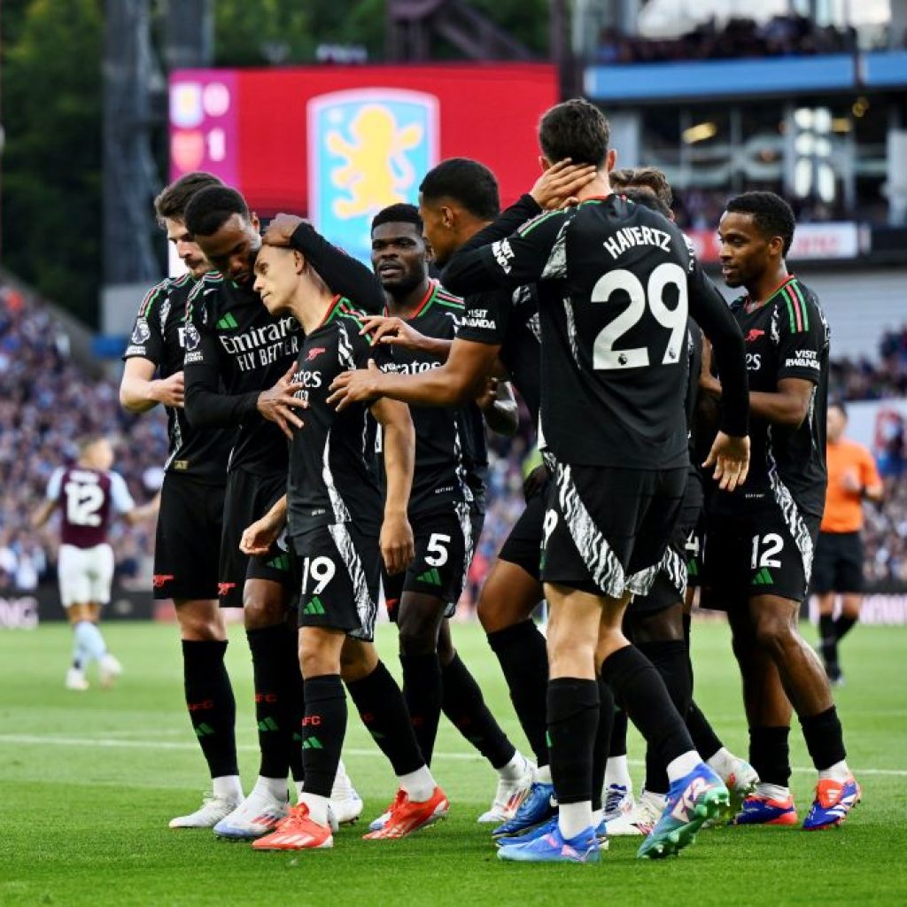 Uraian Paul Merson untuk Arsenal juara Liga Inggris. Foto: x.com/Arsenal