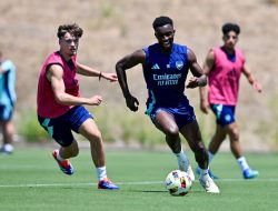 Jelang Laga Pramusim Lawan MU, 3 Bintang Arsenal Ini Akhirnya Menyusul ke Los Angeles