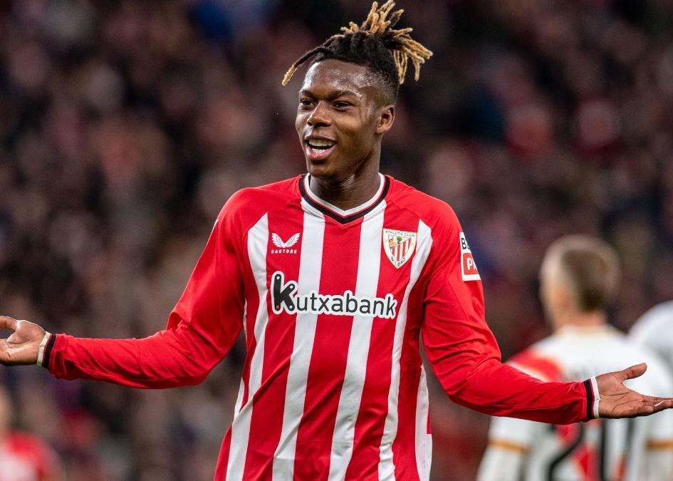 Arsenal incar Nico Williams dan Mikel Merino. Foto: x.com/AthleticClub