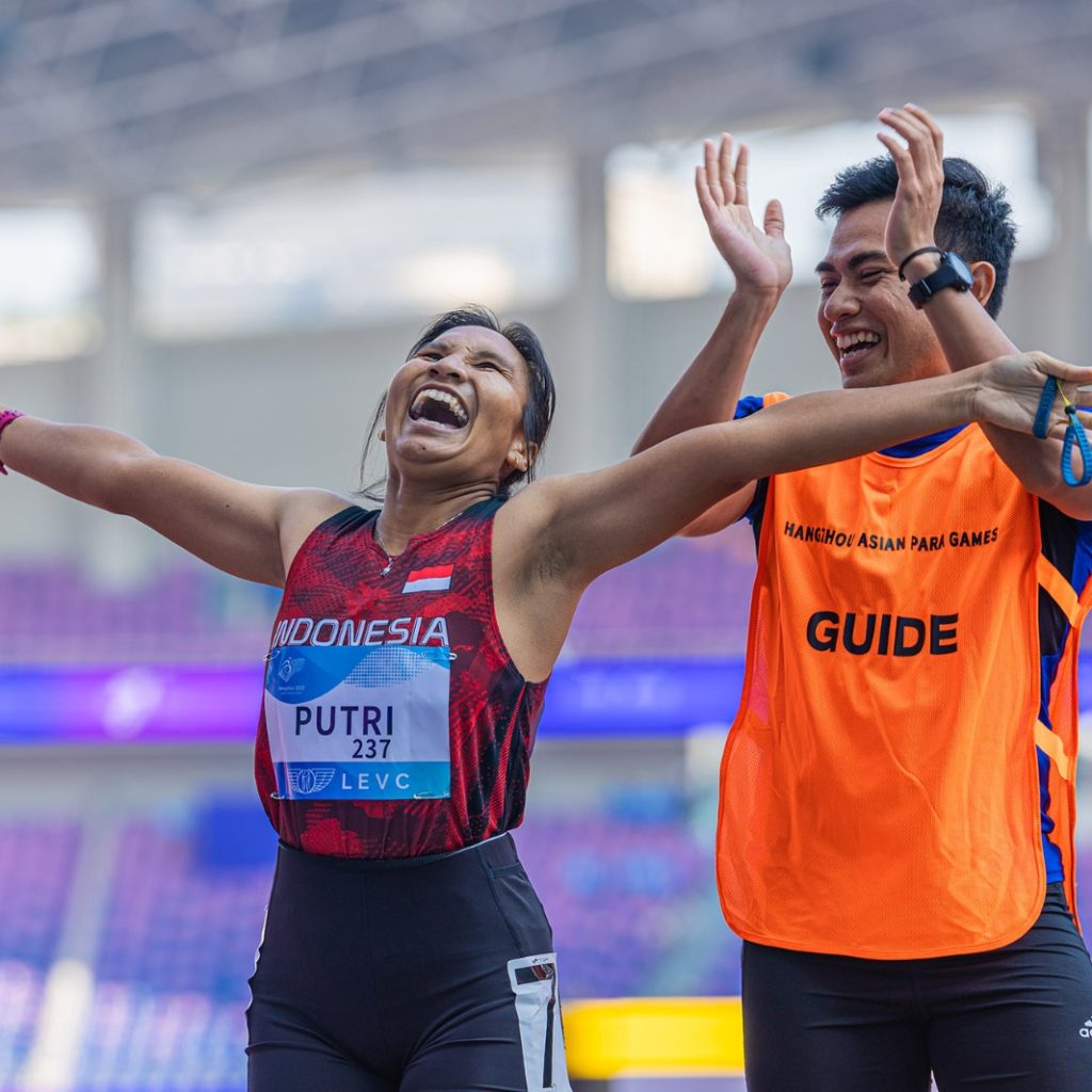Atlet Indonesia peraih medali di Asian Para Games 2022 akan dapat bonus dari pemerintah. Foto: Laman Kemenpora