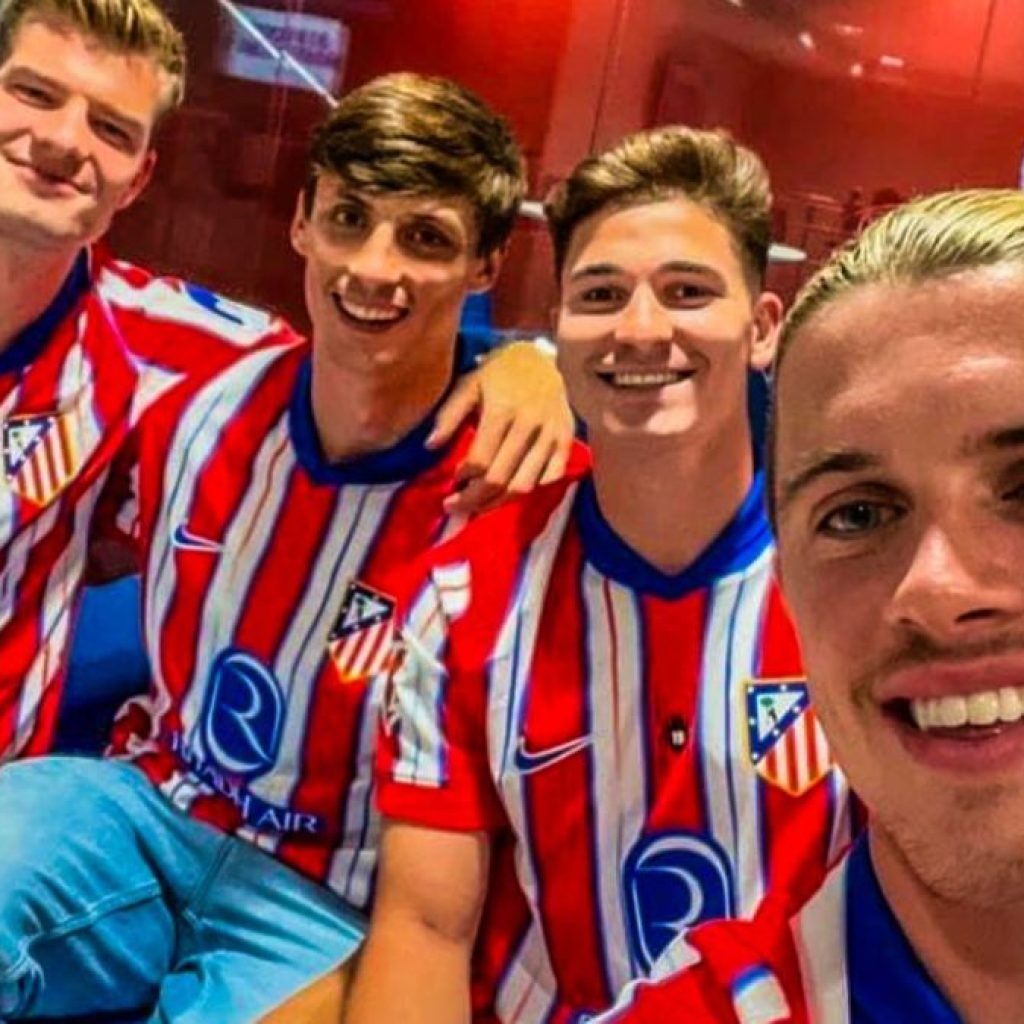 Julian Alvarez dan Conor Gallagher debut bersama Atletico Madrid. Foto: x.com/eurofootcom