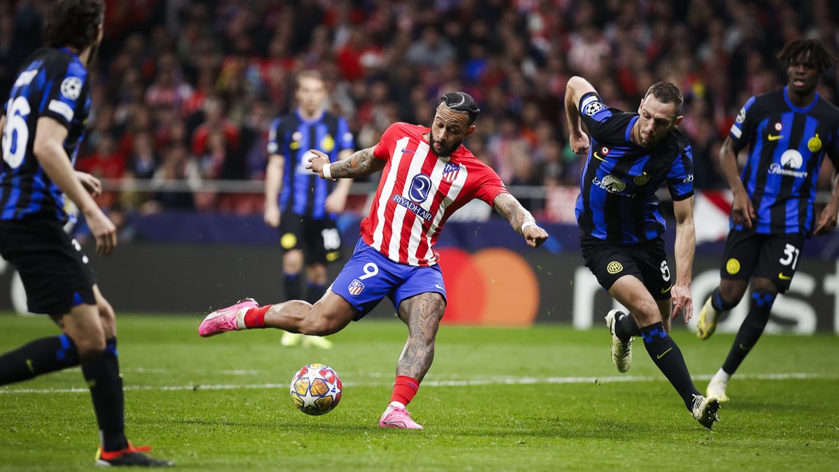 Atletico Madrid mengalahkan Inter dengan skor 2-1 di Liga Champions. Foto: x.com/Atleti