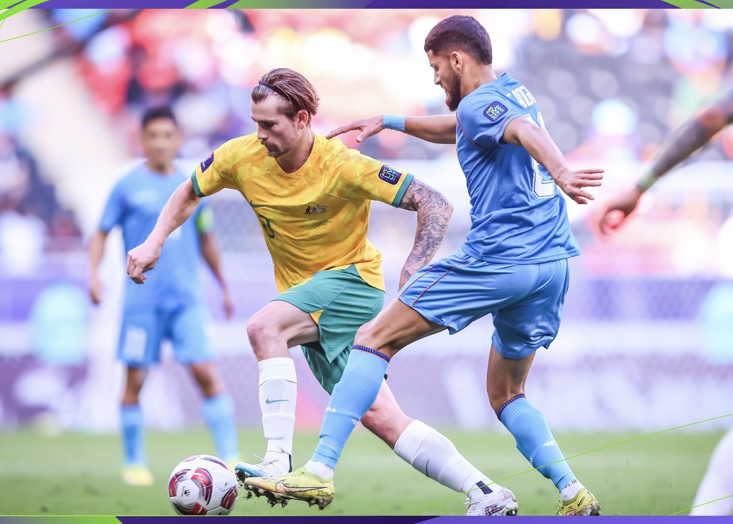 TUTURPEDIA - Australia Ungguli India 2-0, Jadi Pemuncak Klasemen Sementara Grup B Piala Asia