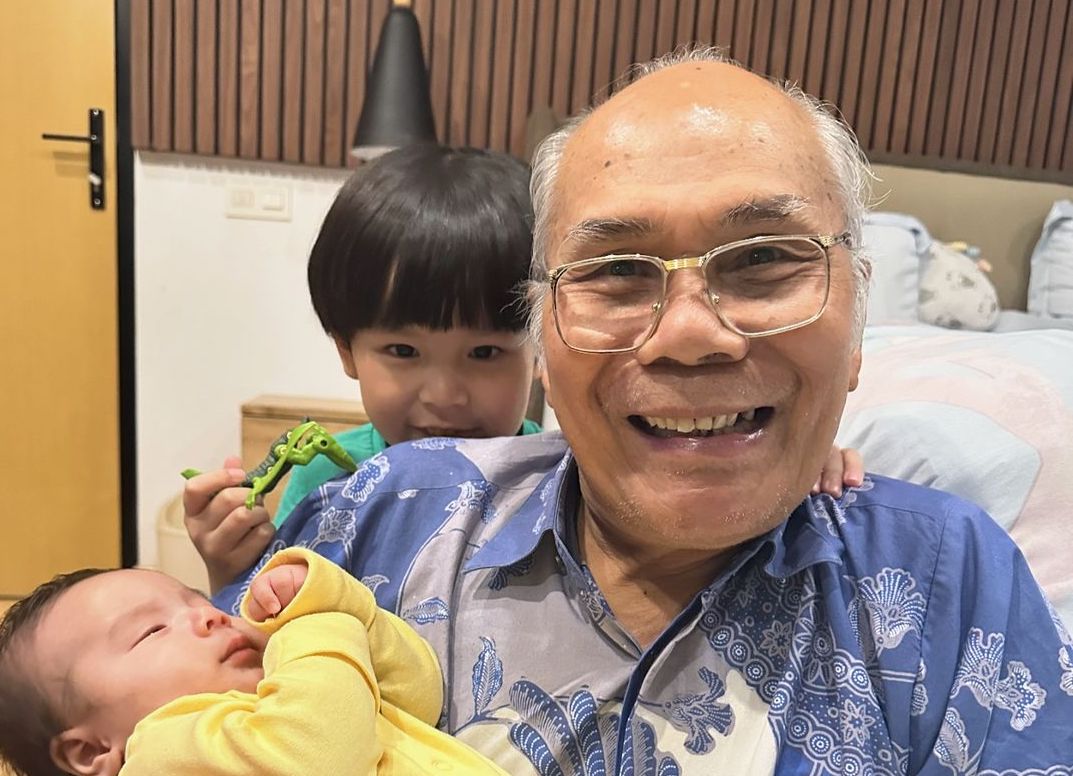 Ayah Sammy Simorangkir tutup usia. Foto instagram.comsammysimorangkir
