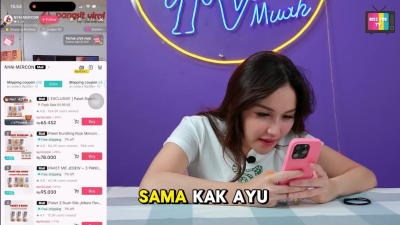 Ayu Ting Ting Banjir Pujian Usai Bikin Segmen Borong Dagangan UMKM di TikTok