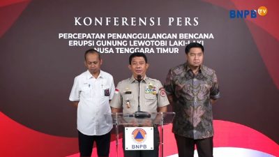 BNPB: Jumlah Pengungsi Erupsi Gunung Lewotobi NTT Mencapai 11.553 Orang