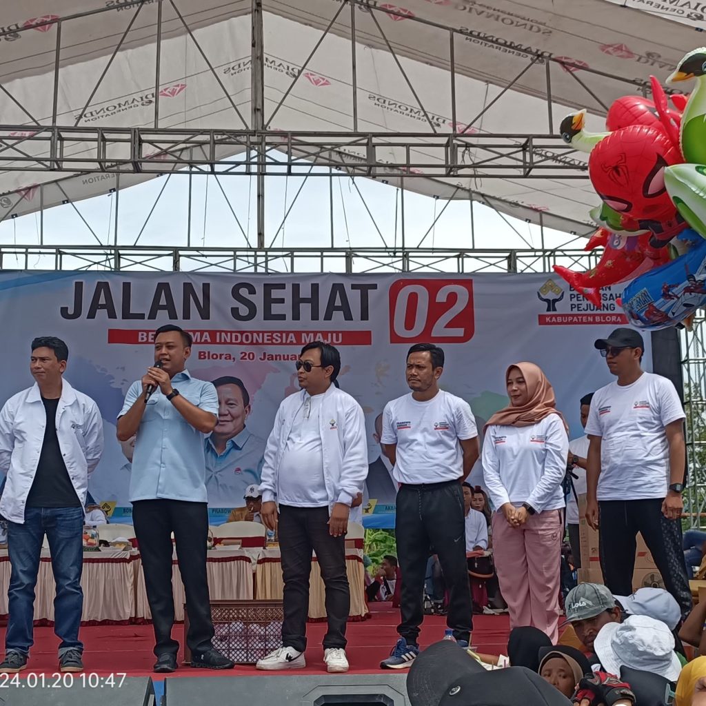 Bobby Nasution batal hadir, Jalan Sehat Indonesia Maju berhadiah satu ekor sapi. Foto: Dok. Lilik Yuliantoro