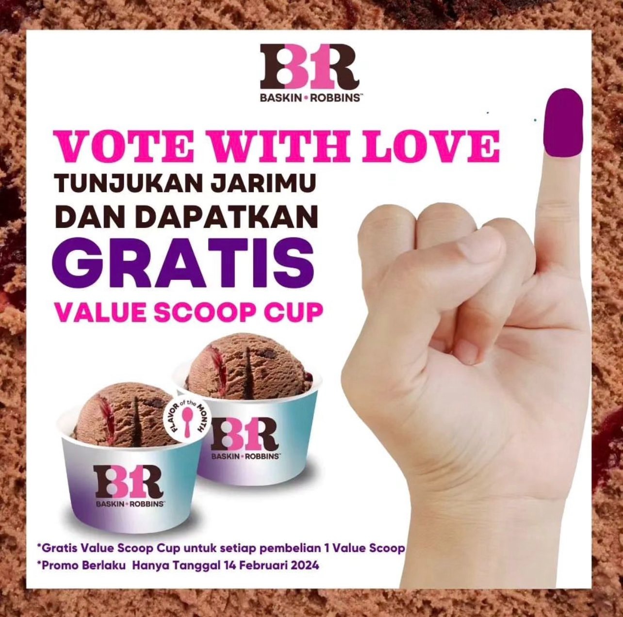 TUTURPEDIA - 21 Promo Meriahkan Pemilu 2024 dan Hari Valentine, Ada yang Diskon Hingga 50% Loh!