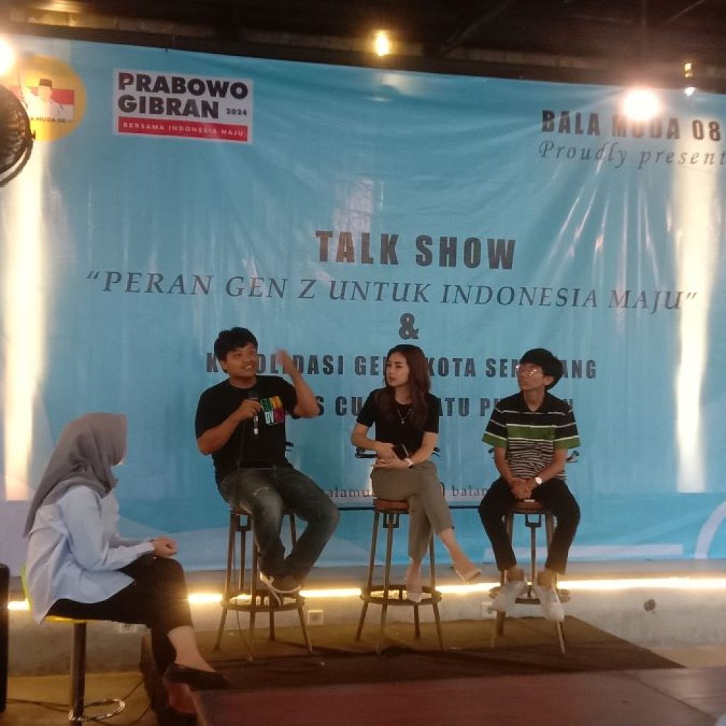 Gen Z Kota Semarang Bersama Bala Muda 08 Inginkan Pilpres 2024 Satu Putaran 