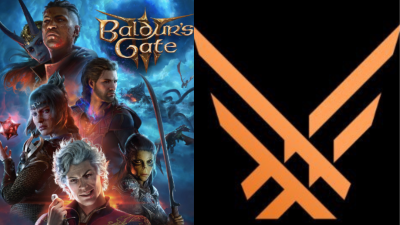 Baldur's Gate 3 berhasil meraih gelar Game of the Year di ajang The Game Awards 2023. Kolase foto: Arsip IMDb dan X @thegameawards