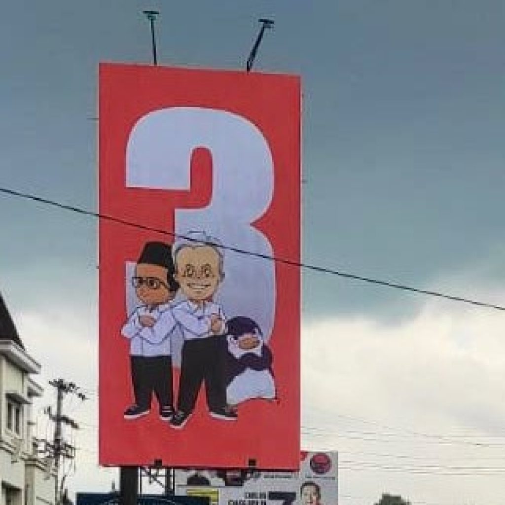 Seorang ilustrator lokal berterima kasih pada Ganjar-Mahfud atas apresiasi karyanya. Foto: x.com/slavoury