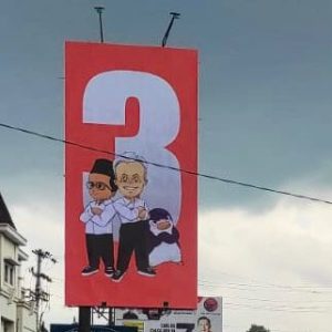 Buatkan Ilustrasi, Ilustrator Lokal Ini Berterima Kasih pada Ganjar-Mahfud yang Apresiasi Karyanya untuk Baliho