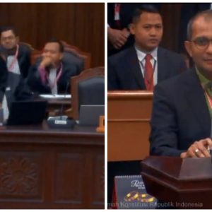 Aksi Bambang Widjojanto Walk Out di Sidang MK saat Eddy Hiariej Bicara Jadi Sorotan