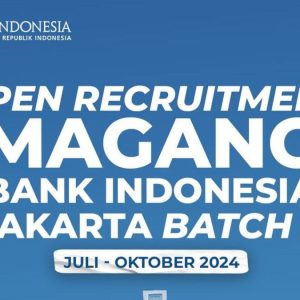 Bank Indonesia Jakarta Buka Lowongan Magang, Pendaftaran Sampai 3 Juli!