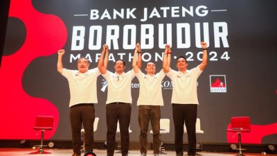 Kembali Digelar di Tahun 2024, Bank Jateng Borobudur Marathon Siapkan Total Hadiah Rp2,6 Miliar