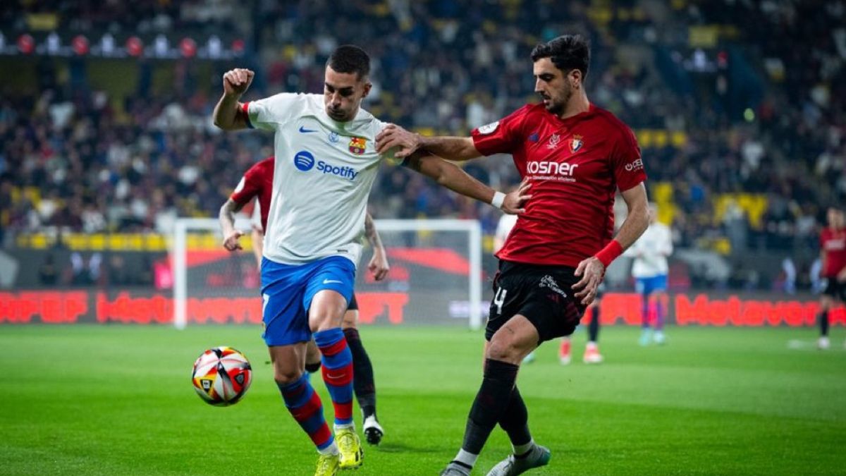 Barcelona mengalahkan Osasuna dengan skor 2-0. Foto: x.com/FCBarcelona