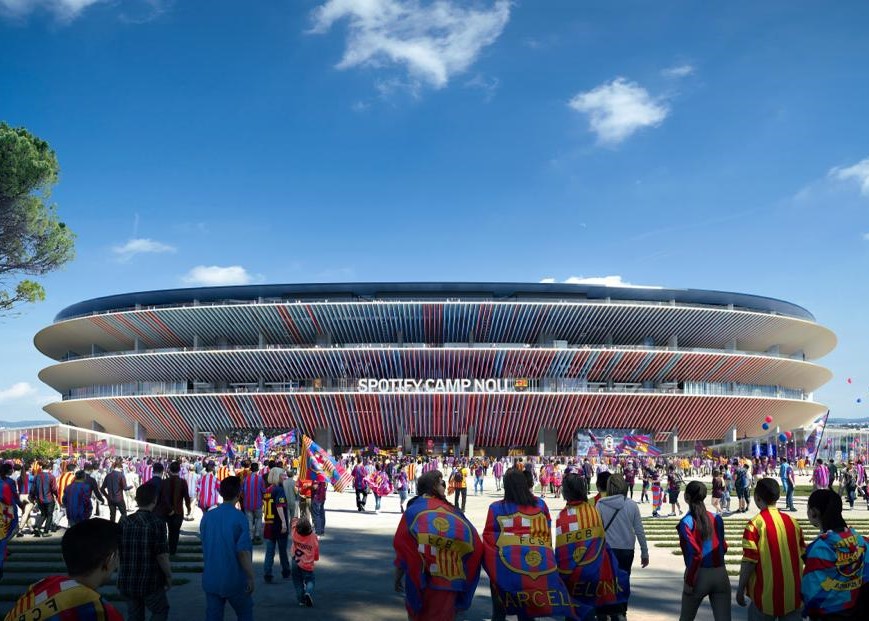 LaLiga kembali memangkas batas pengeluaran Barcelona. Foto: x.com/FCBarcelona