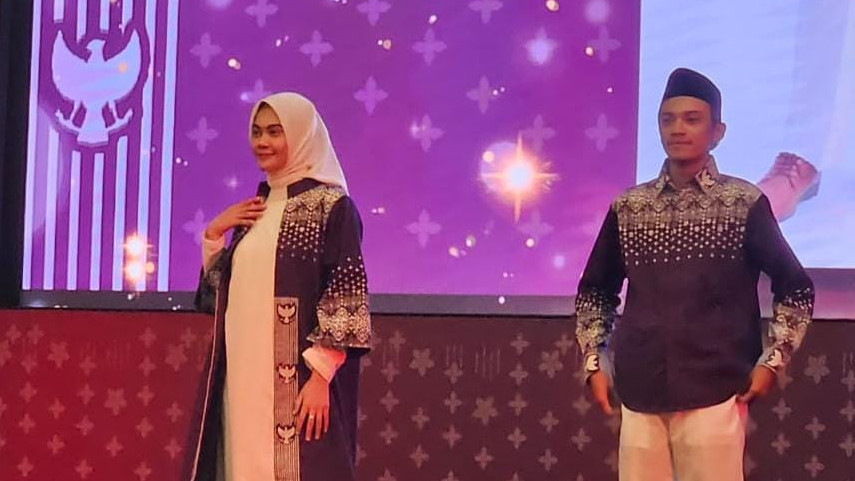 Batik Sekar Arum Sari terpilih jadi motif untuk jemaah haji Indonesia 2024. Foto: Laman Kemenag