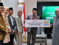 Baznas Serahkan Bantuan Kemanusiaan Rp32 Miliar untuk Palestina
