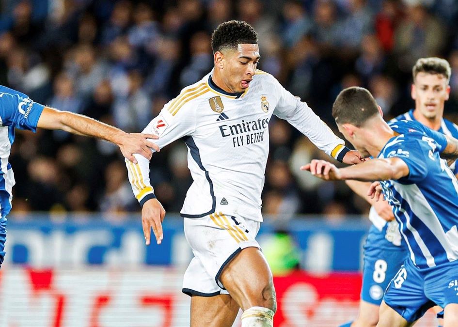 Pep Guardiola menilai sosok Jude Bellingham berpengaruh untuk Real Madrid. Foto: x.com/ BellinghamJude