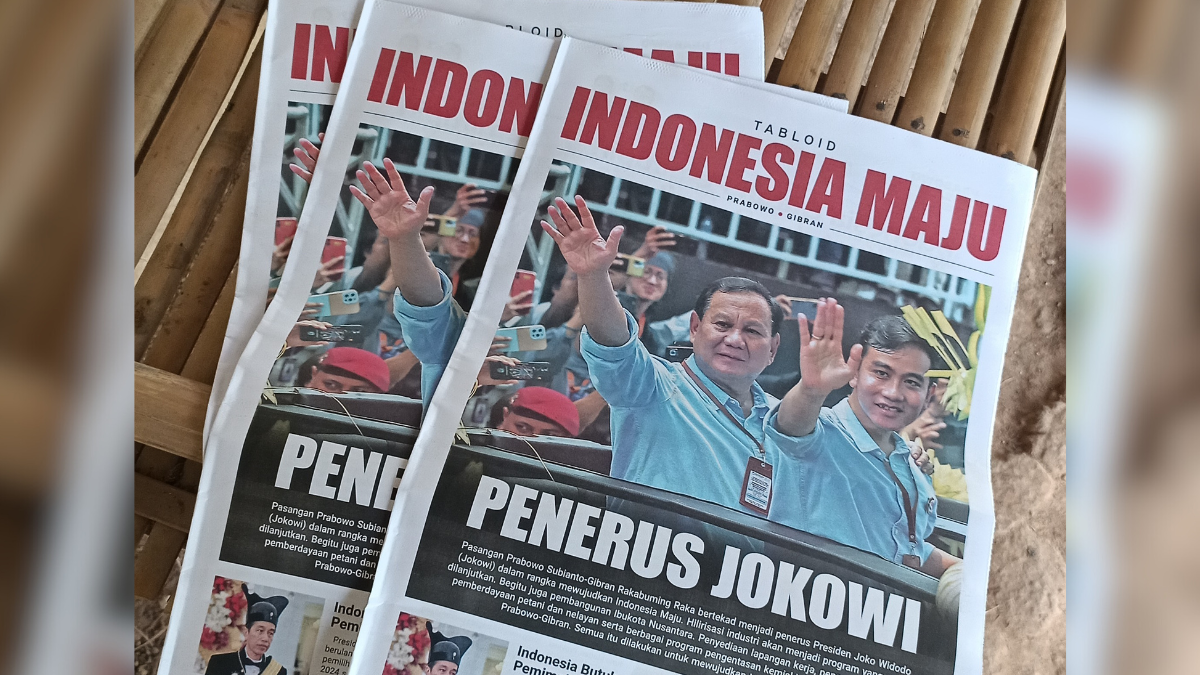 Beredar Tabloid Indonesia Maju di Blora. Foto: Dok. Lilik Yuliantoro