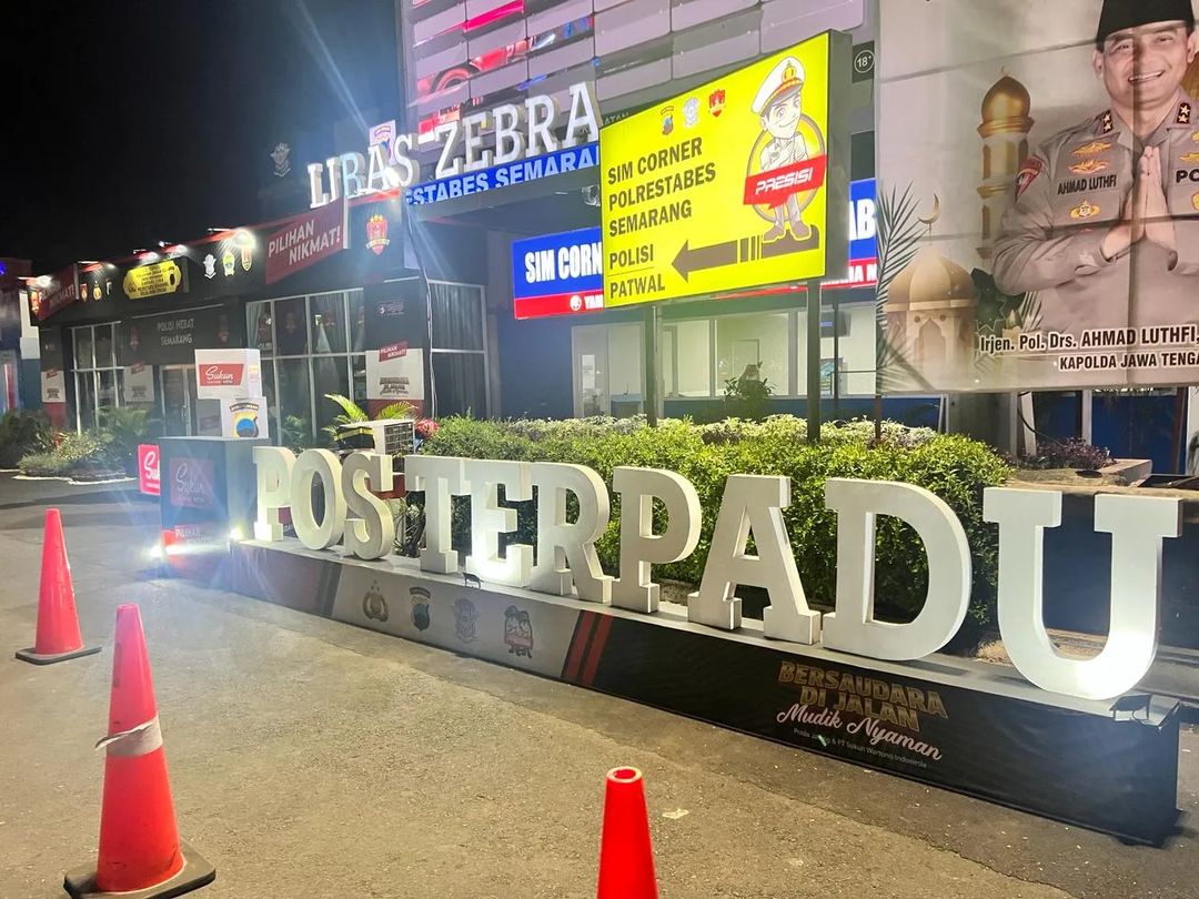TUTURPEDIA - Berencana Mudik Lewat Semarang? Berikut 12 Titik Pos Pengamanan Operasi Ketupat Candi 2024