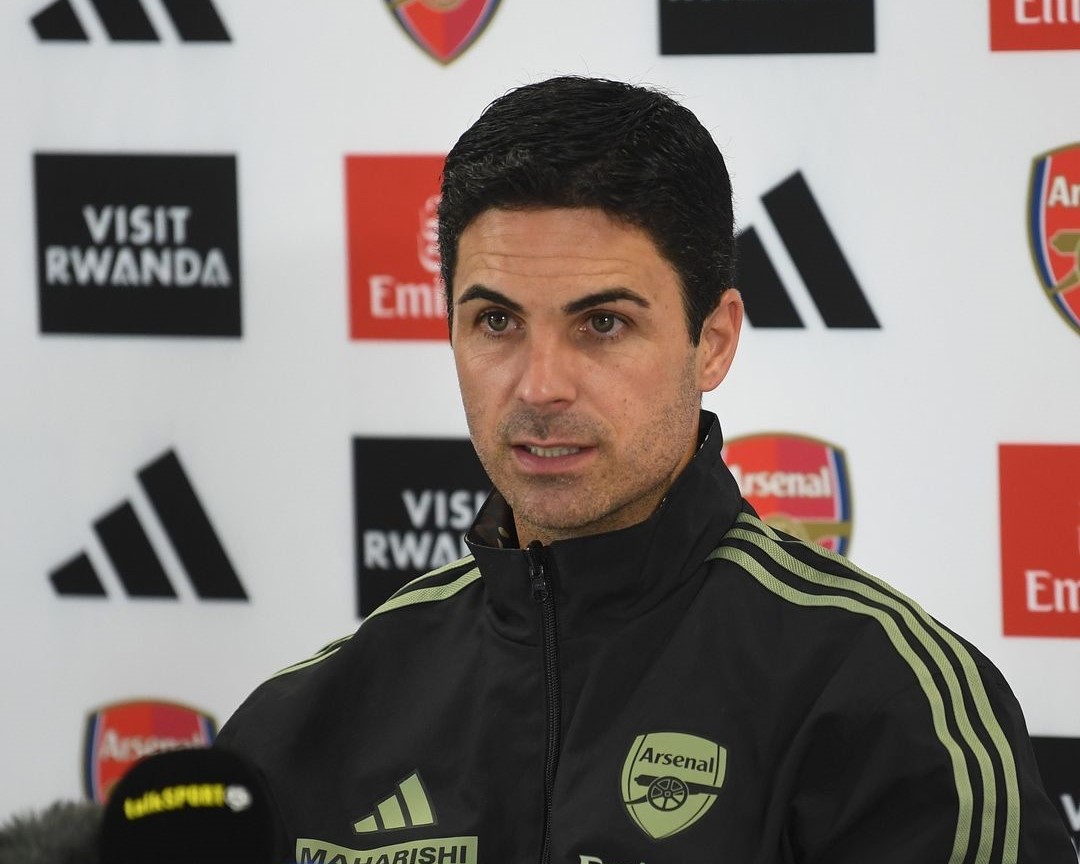 Arteta bertekad untuk terus kritisi ofisial pertandingan untuk membela klub dan pemainnya. Foto: Instagram.com/arsenal