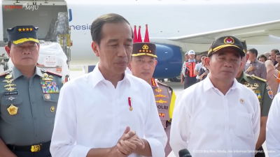 Jokowi sampaikan hasil pertemuannya dengan Joe Biden. Foto: Tangkapan layar YouTube Sekretariat Presiden