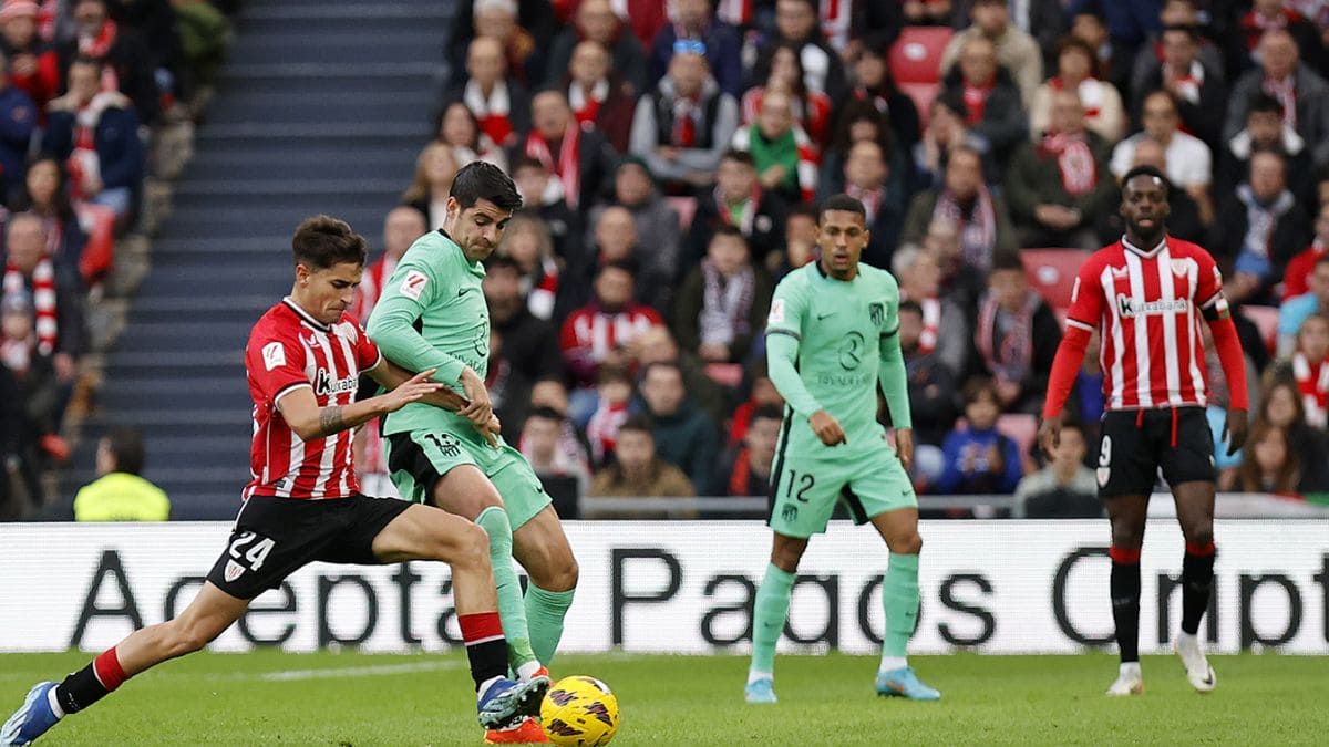 Bilbao berhasil jinakkan Atletico Madrid di La Liga. Foto: x.com/Atleti