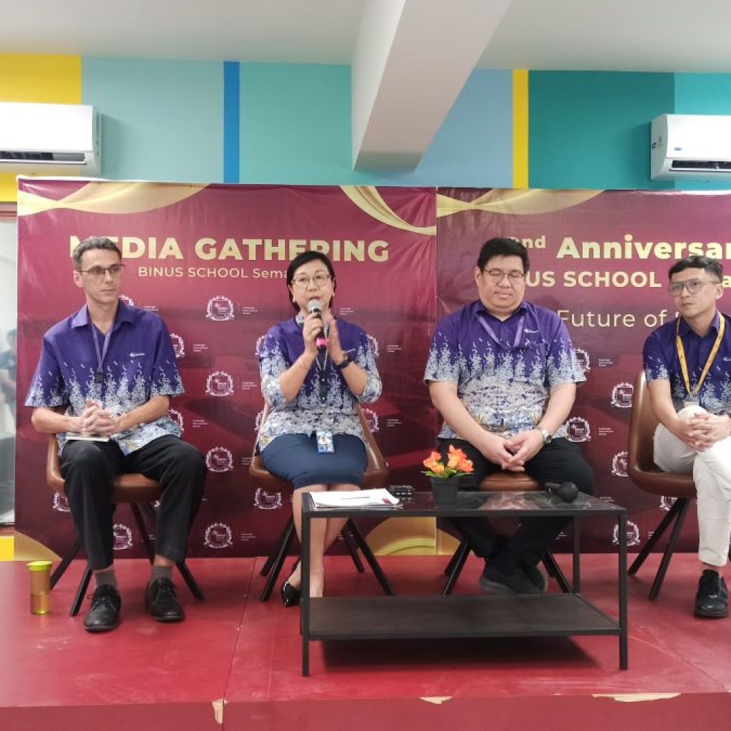 Media Gathering perayaan ulang tahun kedua Binus School Semarang, Senin (9/6/2024). Foto: Dok. Alan Henry