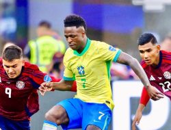 Gagal Petik Angka Penuh, Brasil Ditahan Imbang Kosta Rika di Laga Perdana Copa America 2024