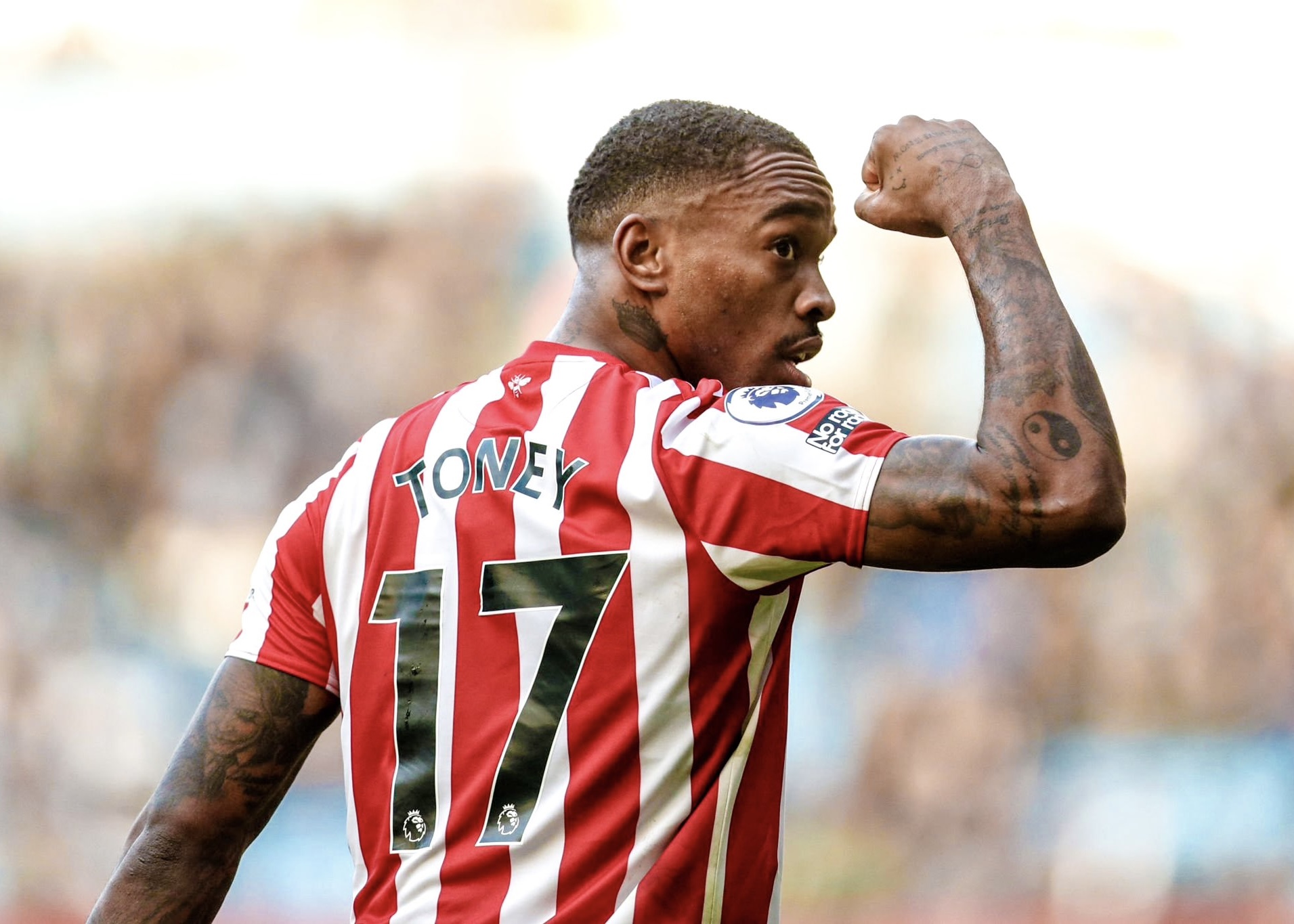 Brentford nantikan Ivan Toney untuk comeback di Januari 2024. Foto: X.com/ivantoney24