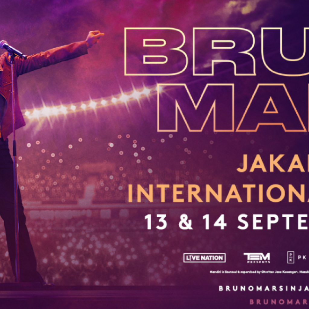 Bruno Mars akan konser di Jakarta. Foto: brunomarsinjakarta.com