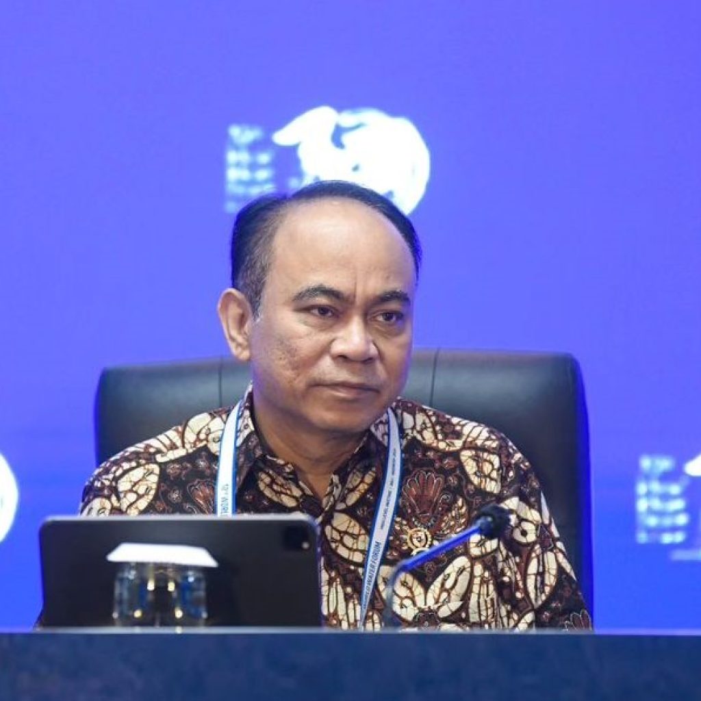 Laporan Menkominfo Budi Arie terkait pemblokiran konten judi online. Foto: Biro Humas Kominfo