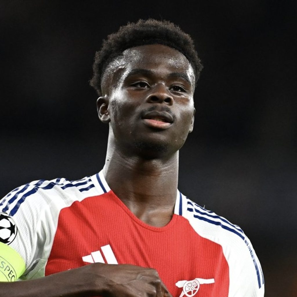 Liga Champions: Bantu Menangkan Arsenal, Saka Tegaskan Ini Tahun Gunners Jadi Juara!
