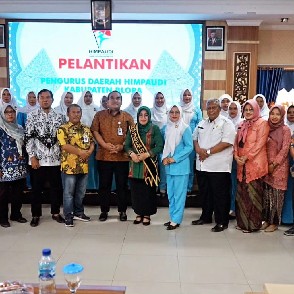 Bupati Blora berharap pengurus baru Himpaudi akan lahirkan inovasi untuk kemajuan pendidikan. Foto: Humas Pemkab Blora