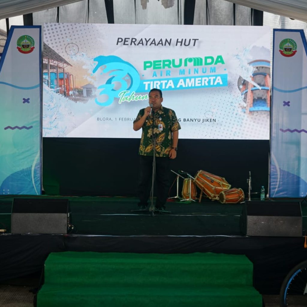 TUTURPEDIA - HUT Ke-33, PDAM Blora Luncurkan Pelayanan Online Si Tampan