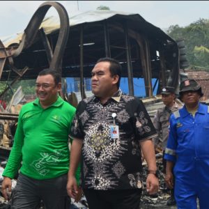Bupati Blora Tinjau Lokasi Kebakaran di Pasar Ngawen, Ini Langkah yang Bakal Dilakukan