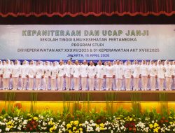 187 Mahasiswa Keperawatan IHC STIKes Pertamedika Resmi Ucap Janji, Siap Terjun ke Dunia Klinik