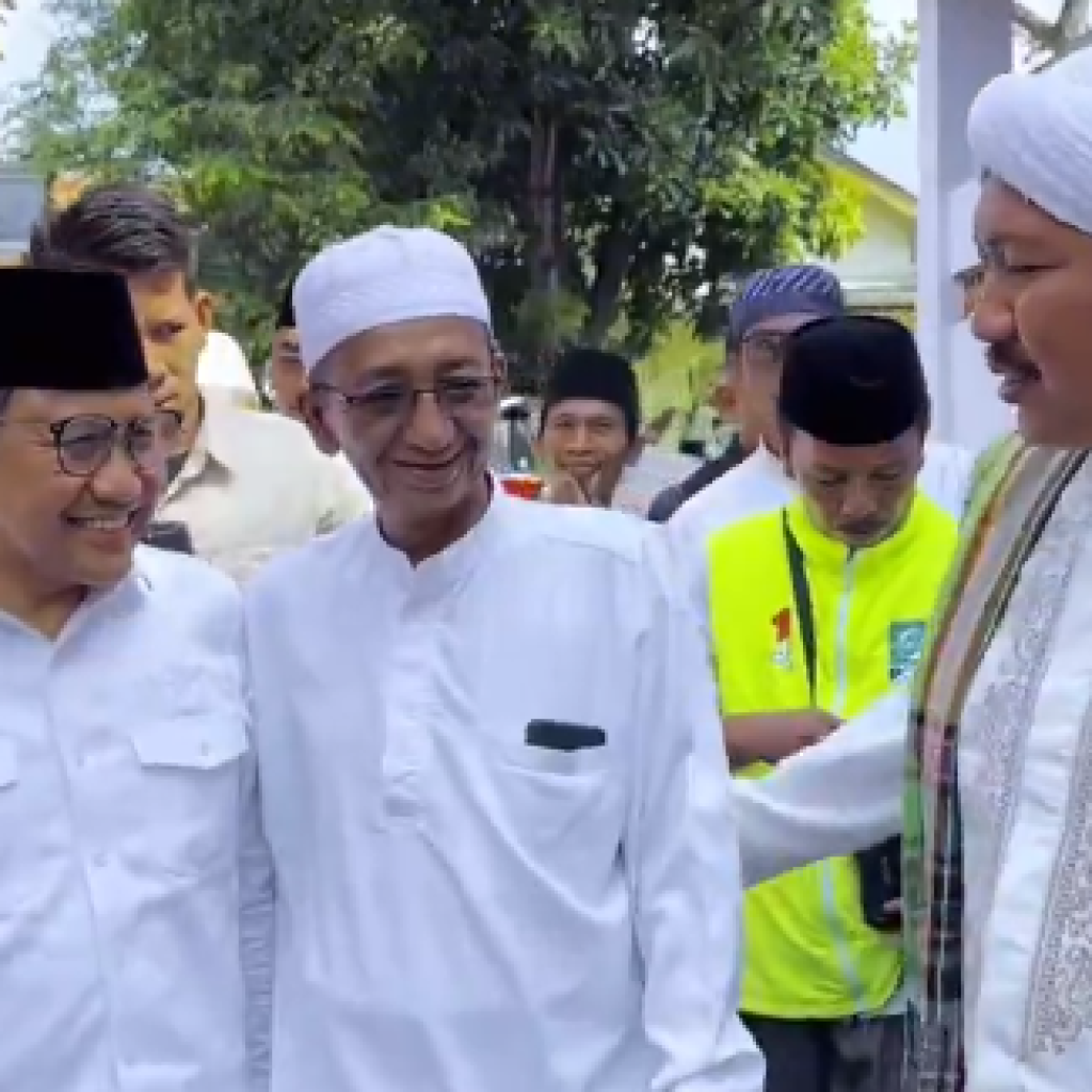 Cak Imin perkuat basis dukungan dari Jawa Timur, khususnya dari kalangan pesantren. Foto: Tangkapan Layar x.com/cakimiNOW