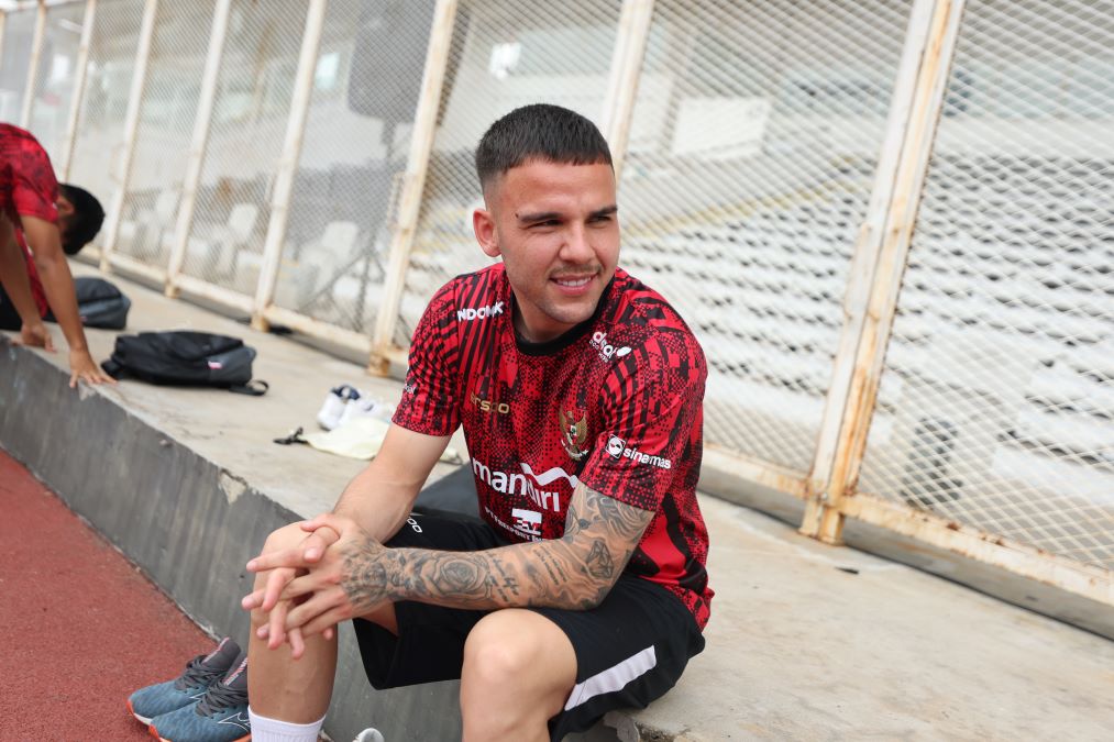 Calvin Verdonk siap perkuat timnas Indonesia di Kualifikasi Piala Dunia 2026. Foto: PSSI