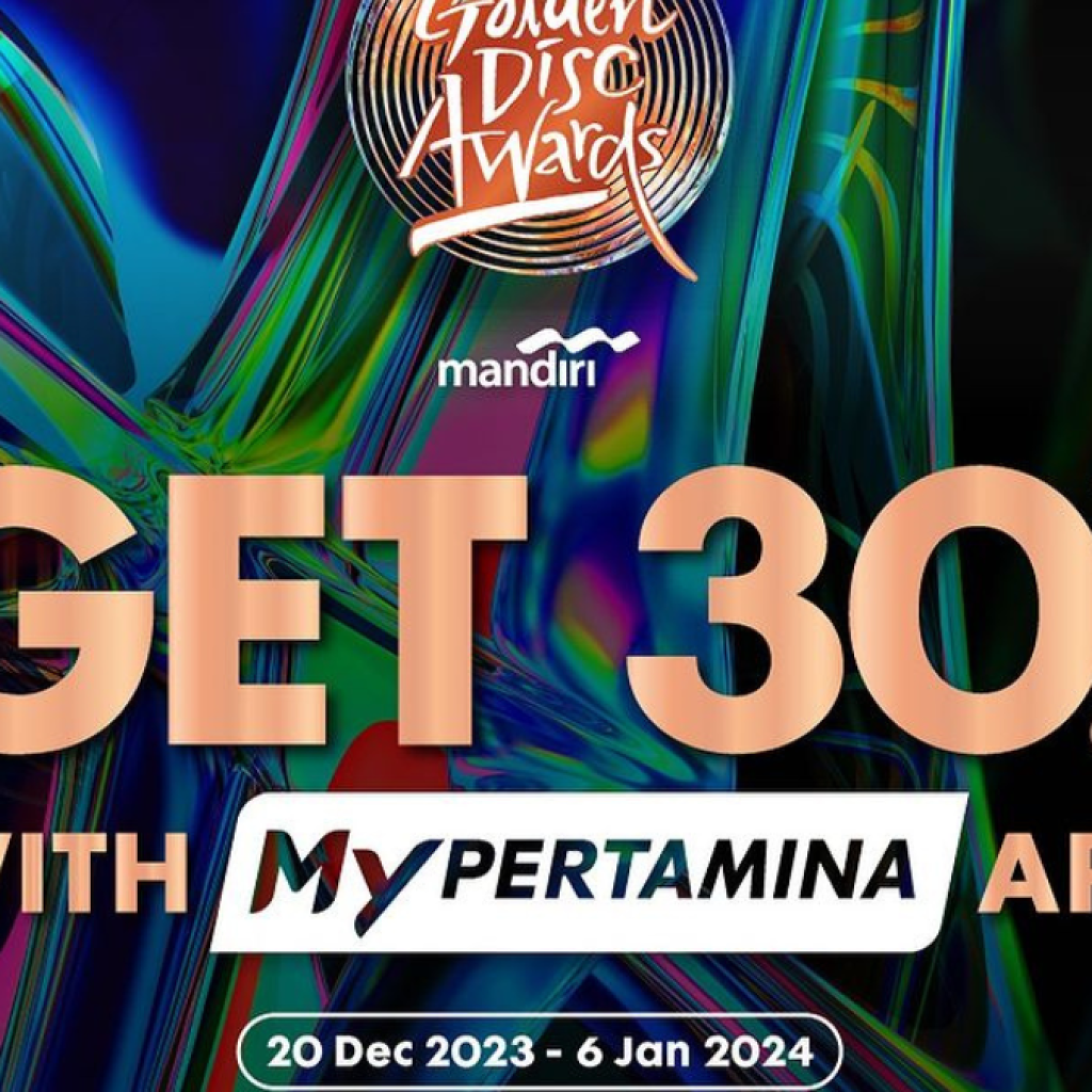 Cara dapat diskon 30 persen untuk pembelian tiket Golden Disc Awards 2024. Foto: Instagram.com/nicevents.id
