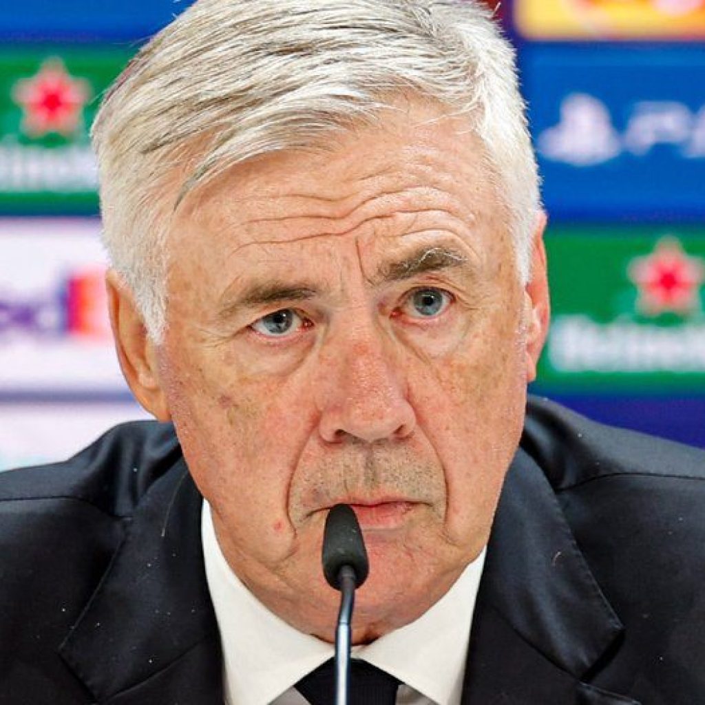 Pelatih Real Madrid, Carlo Ancelotti mengakui timnya kurang solid saat melawan AC Milan. Foto: x.com/realmadriden