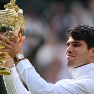 Koleksi 4 Gelar Grand Slam di Usia 21 Tahun, Carlos Alcaraz Juara Wimbledon 2024