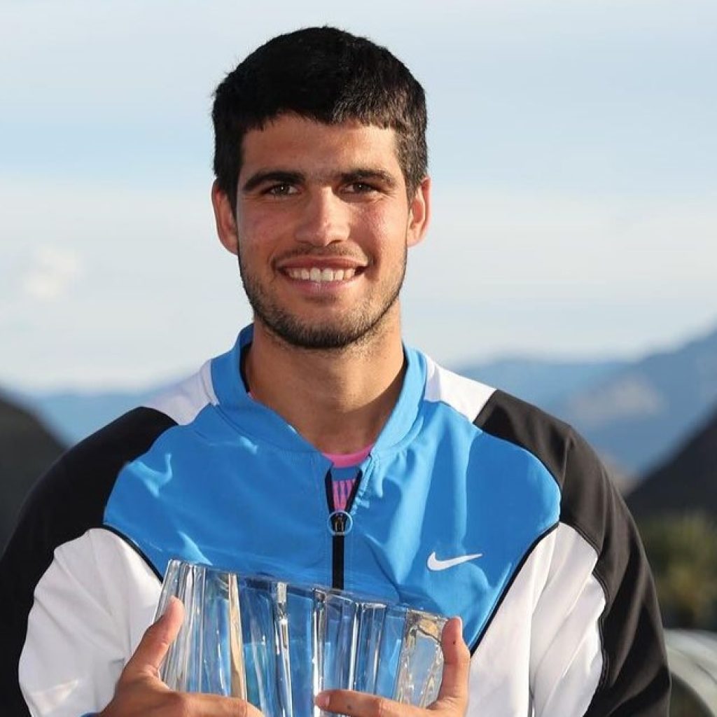 Carlos Alcaras juara Indian Wells Masters 2024. Foto: instagram.com/carlitosalcarazz
