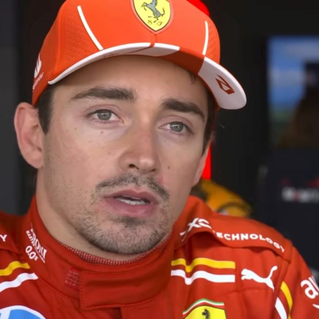 Charles Leclerc finis ke-14 di F1 Grand Prix Inggris 2024. Foto: Tangkapan Layar YouTube FORMULA 1