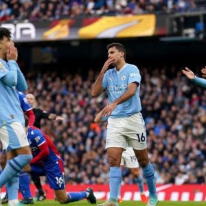 Sempat Unggul Dua Gol, Man City Harus Puas Bermain Imbang Kontra Crystal Palace di Etihad
