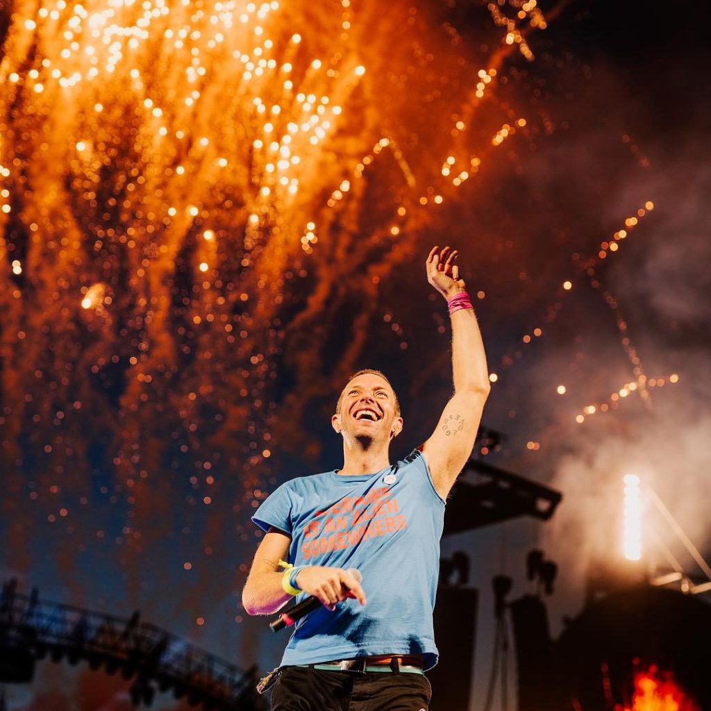 Coldplay jual Infinity Tickets untuk tiket tambahan konser di Jakarta. FOTO: Instagram.com/coldplay