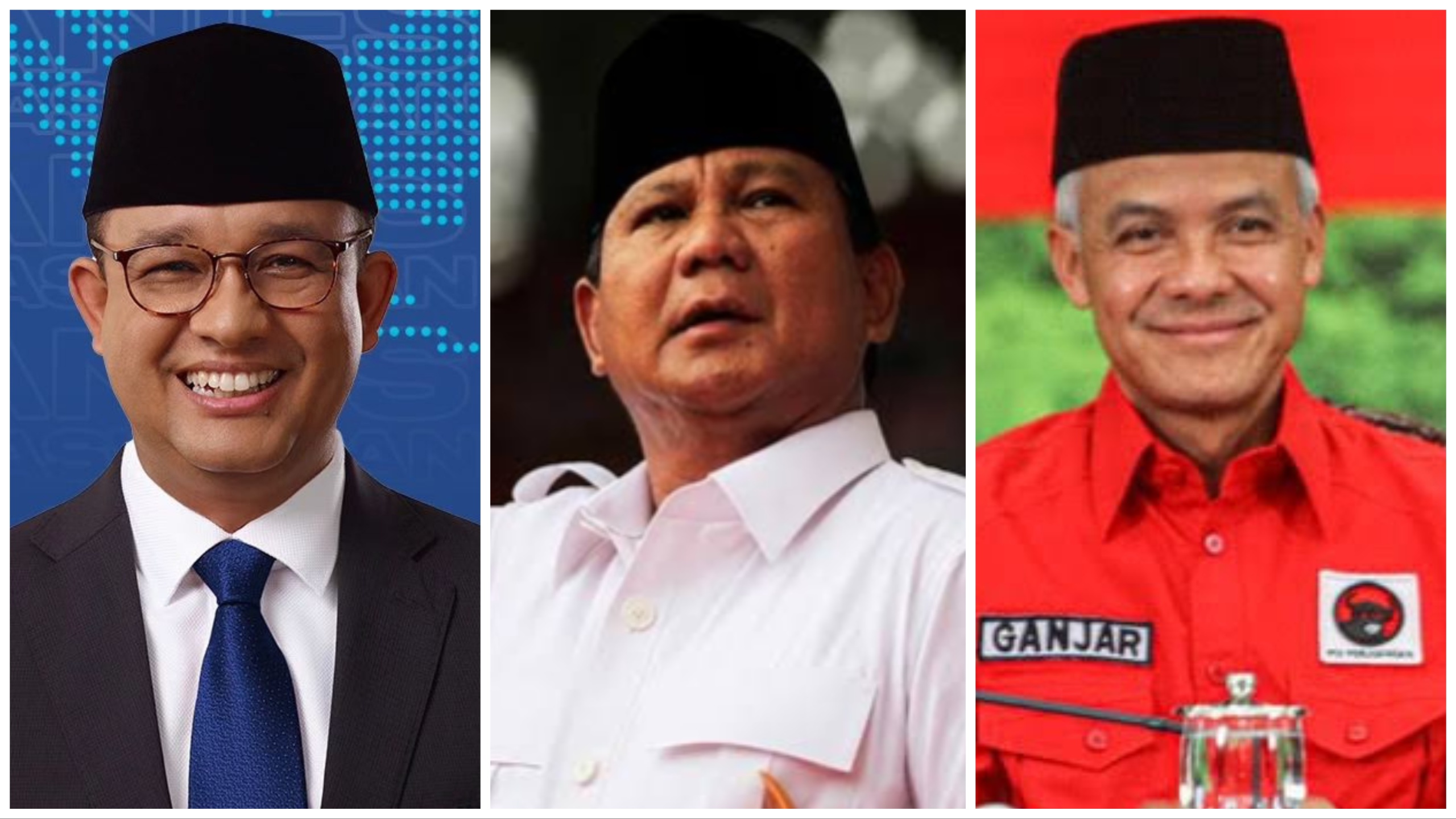 Hasil survei Poltracking. FOTO: Tuturpedia