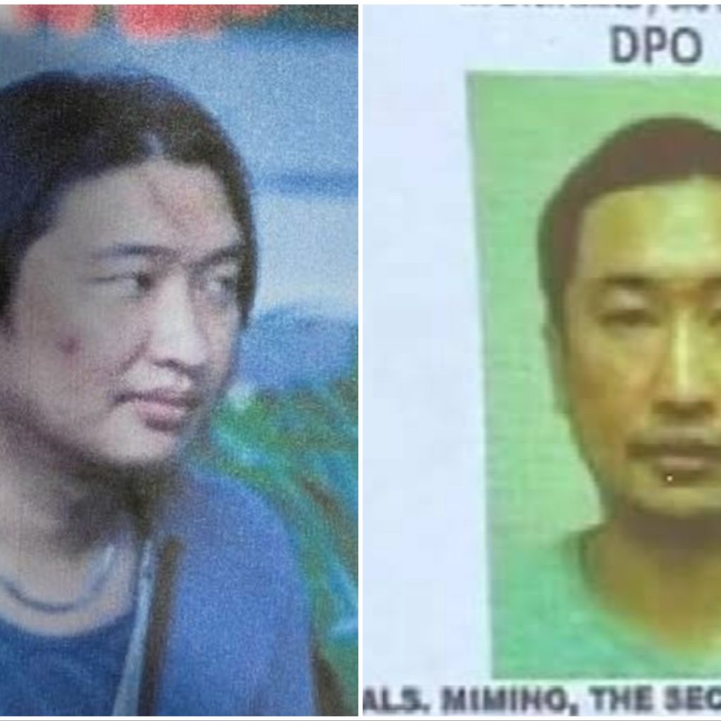 Foto Fredy Pratama di website Interpol (kiri) dan foto Fredy yang dirilis Polri (kanan). FOTO: Website Interpol.